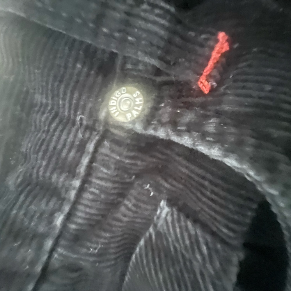 Facconnable and Tommy Bahama Men's Dark Navy and green cordaroy pants- 2 pants!! - Picture 5 of 9